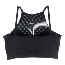 TOP TRINYS CROPPED COM BOJO - BLACK/BLACK